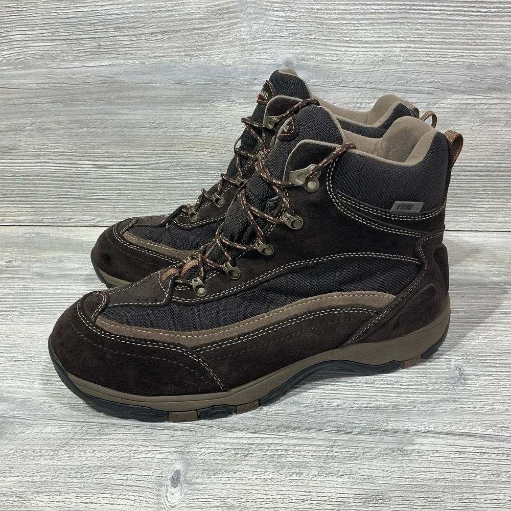 Men's Size 11.5 WIDE LL Bean Hiking Boots Tek 2.5 DRi-LEX Brown Outdoors Camping